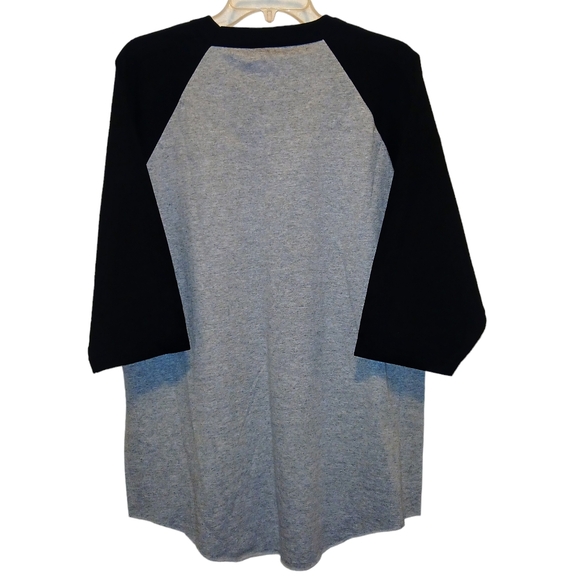 New 90's Vintage Elvis Graceland Memphis Black & Gray XL Baseball Style T-Shirt - Picture 9 of 9